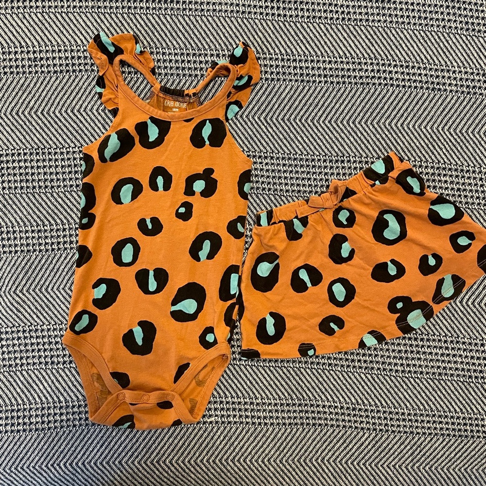 Okie dokie Onesie & Skirt set